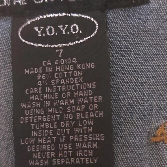 Y2K Denim Maxi Skirt Mermaid Trumpet Slit 90s Streetwear Revival - Picture 5 of 15